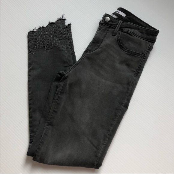 Sam Edelman Dark Gray Skinny Jeans size 28 - Picture 9 of 13